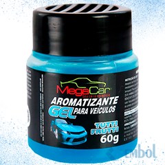 AROMATIZANTE EM GEL TUTTI-FRUTTI MEGACAR C/60G
