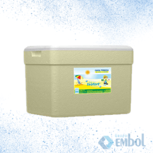CAIXA DE ISOPOR 21 LITROS ISOFORT UND