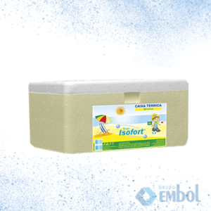 CAIXA DE ISOPOR 30 LITROS ISOFORT UND