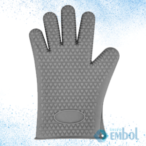 LUVA DE SILICONE PARA COZINHA 26CM UNYHOME UND