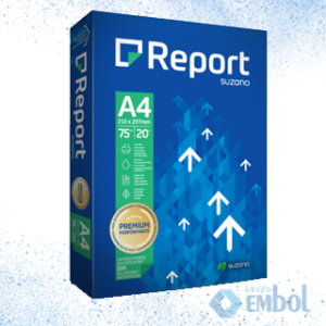 PAPEL A4 BRANCO REPORT PREMIUM COM 500 FOLHAS